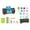 36PCS, variant on Pirate Treasure Chest Set for Pool Diving, Underwater Treasure Hunt Activity, Colorful Diving Set for Summer Swimming