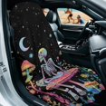 thumbnail image 2 of ZUXONGSY Car Seat Cover Towel Skeleton Mushroom Print Car Seat Cover Protector Front Seats Breathable Bucket Seat Protector Universal Fit for Suvs Vans Trucks, 2 of 8