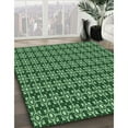 thumbnail image 2 of Ahgly Company Indoor Rectangle Patterned Deep Emerald Green Area Rugs, 3' x 5', 2 of 6