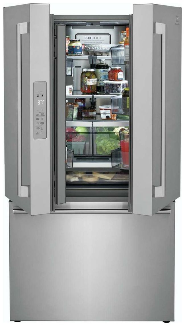 Electrolux Erfg2393a 36" Wide 22.6 Cu. Ft. Energy Star Certified French Door Refrigerator - image 2 of 7
