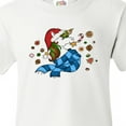 thumbnail image 4 of Inktastic Cute Christmas Unicorn with Cookies Youth T-Shirt, 4 of 5
