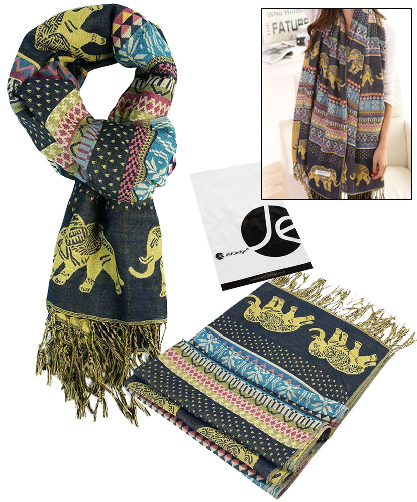 printed pashmina scarf
