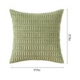 thumbnail image 3 of Decorative Throw Pillow Covers for Couch,Soft Boho Decorative Throw Pillow Covers,Boho Decorative Pillow Covers for Living Room Couch Bed Sofa, Stylish Simplicity Home Decor, Soft Corduroy Cushion, 3 of 6
