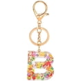 thumbnail image 1 of Letter Keychain,26 Letters A-Z Decorative Letter Keychain,Name Keychain for Women Girls Men Teenager Gift, 1 of 2