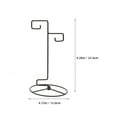 thumbnail image 2 of Hemoton Iron Simple Vase Hydroponic Holder Plant Stand Holder Hanger Stand For Display Hanging Hydroponic Vase Holder Iron Simple Flower Arranging Holder, 2 of 8