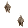 thumbnail image 3 of Naiovety Capa de lluvia Impermeable para acampar Poncho Mujeres Hombres Ropa impermeable Multifuncional Type1 NO1, 3 of 6