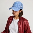 thumbnail image 4 of Breathable Baseball Caps for Women Girls Adjustable Jeweled Sports Hat, 4 of 19