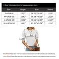 thumbnail image 5 of Cogild Puff Sleeves Sweaters for Womens Short Sleeve Crew Neck Oversized Sweaters Tops Solid Color, 5 of 6