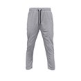 thumbnail image 3 of Men's Quarter Zip Short Sleeve Top & Jogger Pants 2 Piece Outfit Gray S, 3 of 7