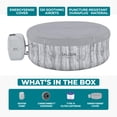 thumbnail image 4 of Bestway SaluSpa Fiji 2-4 Person Inflatable Hot Tub, Round Energy-Efficient Spa, 71" x 26", 4 of 13