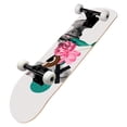 thumbnail image 1 of Patineta Profesional de Madera MUSA Modelo Musa Blanco 31 x 8 pulgadas, 1 of 5
