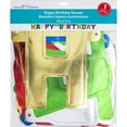 thumbnail image 2 of Large Multi Color Happy Birthday Party Banner 108" x 8", 2 of 2