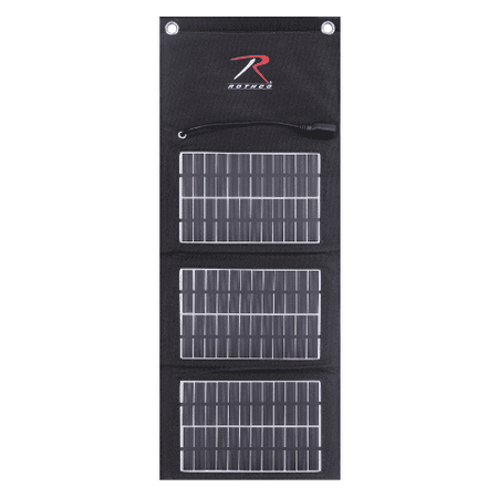 Cell Phone Emergency MOLLE Folding Survival Solar Power Panel Battery
