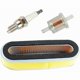 thumbnail image 3 of Compatiblement Air Filter Kit Compatible Honda Gxv120 Gxv140 Gxv160 Carburetor Engines Hr194 Hr195 Hr214 Hra214 Hr215 Hr216 Hra216 Hrc216 Hrc216, 3 of 4