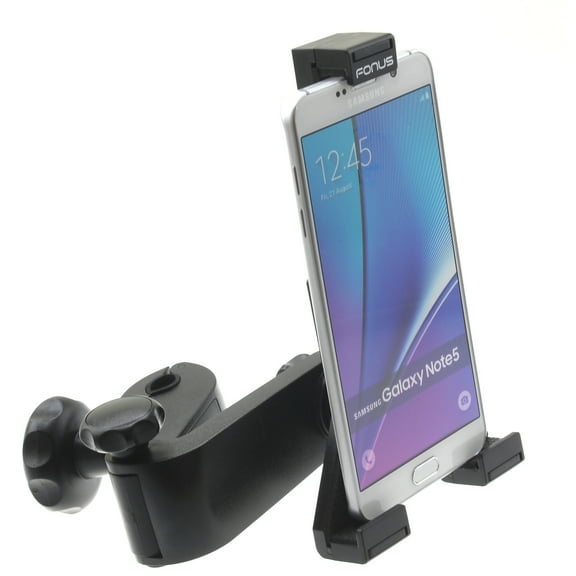Headrest Car Mount for Motorola Moto G Power 5G (2024) - Holder Back Seat Cradle Swivel Dock