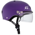 thumbnail image 2 of S1 Lifer Visor Helmet - GEN 2 - Purple Matte w/ Clear Visor, 2 of 4