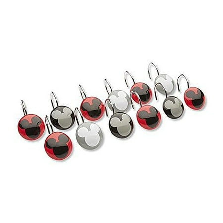 Disney Mickey Mouse Chevron Shower Curtain Hooks Set Of 12 Disney Mickey Mouse Chevron Shower Curtain Hooks Set Of 12 Com