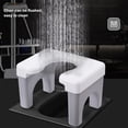 thumbnail image 4 of Billuyoard Elevated Adults Capacity And Thick Maximum With Comfort Stool Stool Toilet For Pregnant Women Elderly Children Adults Juegos de accesorios de baño blanco Gama alta, 4 of 6