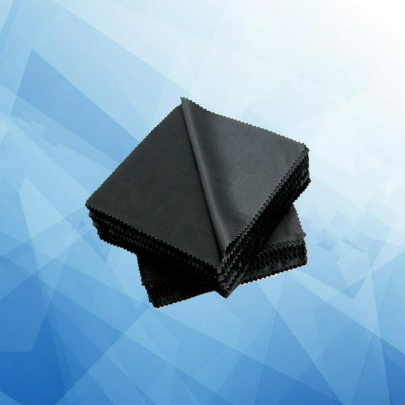 HEMOTON 100-Pack Microfiber Eyeglass Cleaning Cloths, Screen Wipers for Glasses, Camera, Phone,