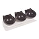 thumbnail image 2 of Cuencos elevados para gatos, recipiente para aperitivos, protección para el cuello, antivómitos para gatos pequeños, medianos y grandes Negro, 2 of 9
