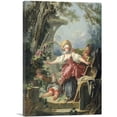 thumbnail image 1 of ARTCANVAS Blind Mans Buff 1750 Canvas Art Print by Jean-Honore Fragonard - Size: 18" x 12" (1.50" Deep), 1 of 9