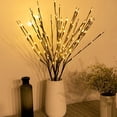 thumbnail image 2 of Advancent 3 pack/lote ramitas luces de hadas LED brillo ajustable y ambiente elegante regalo Decoración del hogar, 2 of 6
