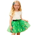 thumbnail image 3 of SGMVNU Tutu Skirts for Kids Green Skirts for Age 4-6 Years Girls Layered Rainbow Tutu Skirt Ballet Dance Dress Up for Kid Birthday Outfit Costume, 3 of 5