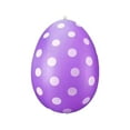 thumbnail image 2 of lsiaeian 2024 Inflatable Easter Eggs Outdoor Decoration Hanging Colorful Egg Ornaments for Holiday Yard Garden Lawn Porch Party (24inch, Purple), 2 of 8