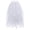 X-218White, variant on YMNXA Women's Skirt High Waisted Irregular Mesh Solid Color Medium Length Fashion Comfortable Skirt With Inner For Daily Wear Black L