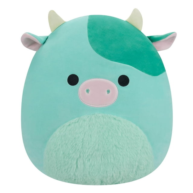 Peluche Squishmallows Original Seamus Green Cow 35 cm