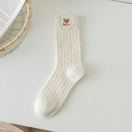 

6 pair Women s Embroidered Animals Socks Cute Printing Mid Socks Soft Calf Socks For Athletic Comfortable Gifts For Women Girls Color Random