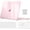 Crystal Blush, variant on MOSISO Compatible with MacBook Pro 14 inch Case M5 M4 M3 M2 M1 2026-2021 Crystal Matched to Laptop Color Hard Shell