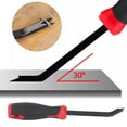 thumbnail image 3 of Staple Lifter, Portable 30 Degree Curved PP Handle Staple Extractor  for Carpets Wood, 3 of 7
