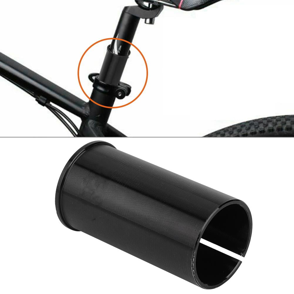 Tebru Bike Tube Adapter, Aluminum Alloy Bike Road Bicycle Seatpost Tube