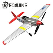Eachine Mini Mustang RC Plane for Adults Kids, 400mm Wingspan 6-Axis Gyro RC Airplane Fixed Wing for Beginner One Key Return with 3 Batteries