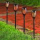 thumbnail image 2 of Muyoka 4PCS 12 LED Luces de antorcha solar Llamas parpadeantes Luces de paisaje solar Luces de llama solar al aire libre Luz de camino de jardín solar IP65 Iluminación impermeable para jardín Césped P Muyoka Hogar, 2 of 7