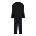 thumbnail image 3 of Pijama George para Hombre, Manga Larga Negro Talla M, 2 Piezas, 3 of 4