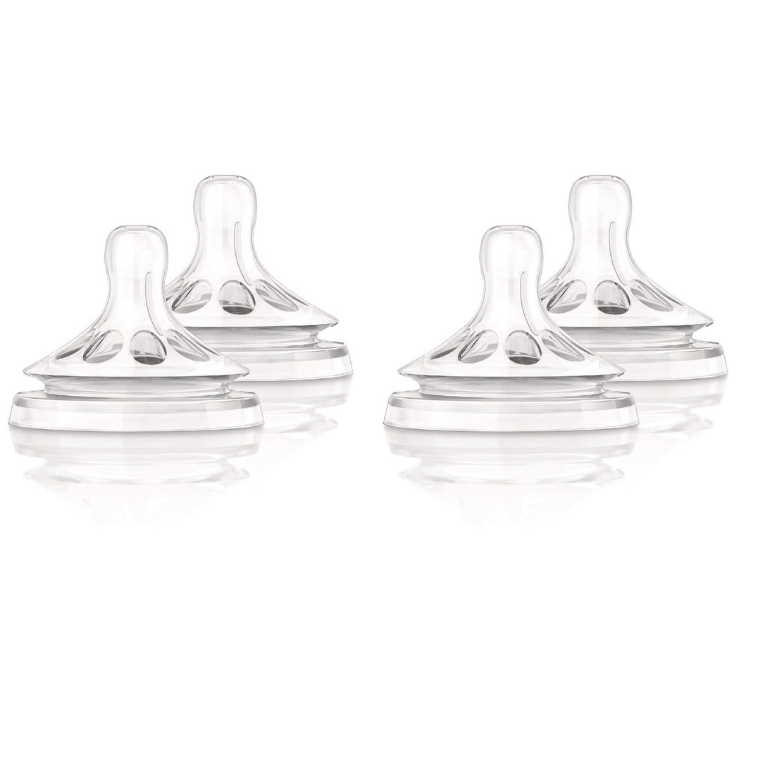 2 Count Fast Flow 6m+ 3 Pack Philips AVENT BPA Free Natural Nipple Shape