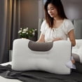 thumbnail image 4 of YAOMOBB Neck Orthopedic Pillow Ergonomic Neck Pillow for Cervical Support in Bedroom, 4 of 5