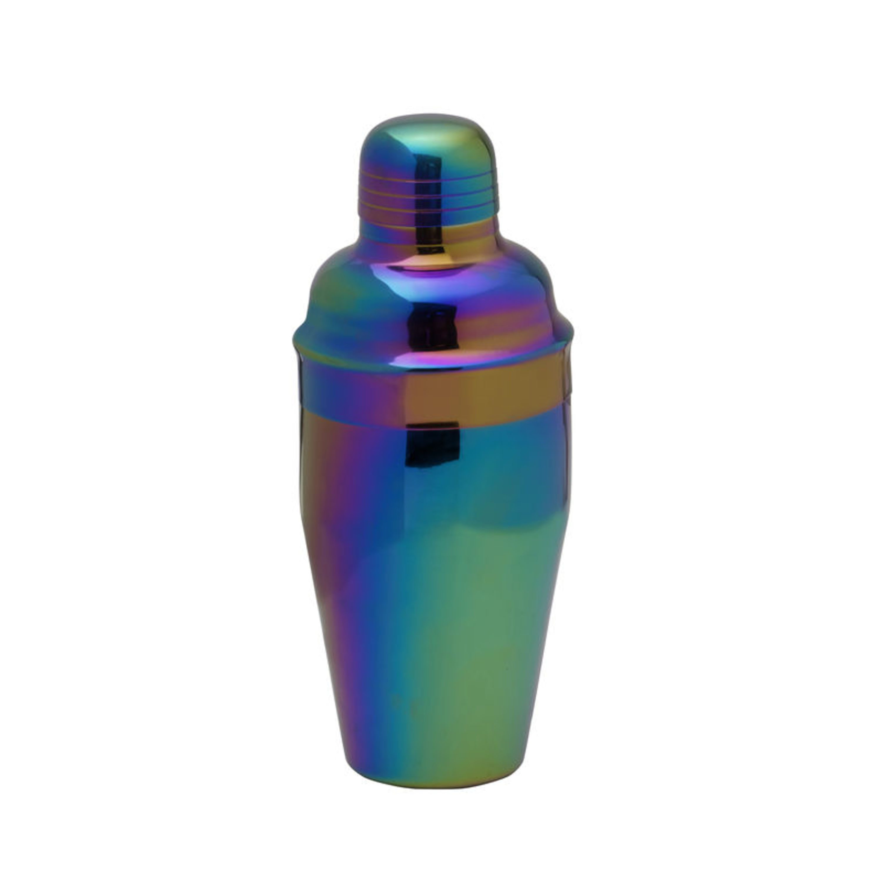 Houdini 18.5ounce Stainless Steel Cocktail Shaker in Rainbow Color