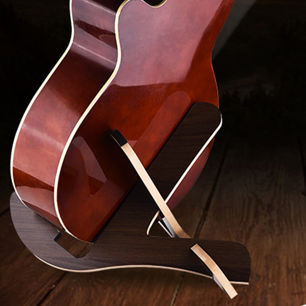 LOLIPPYY Foldable Guitar and Violin Stand Holder, Practical Adjustable Bracket for Secure Instrument Storage and Display