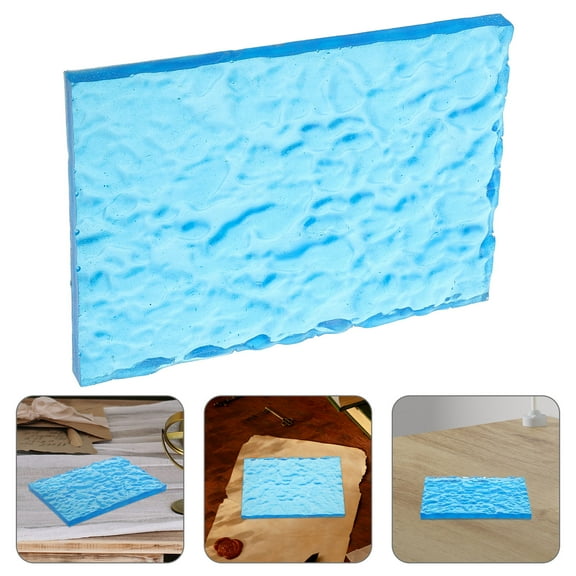 HOMEMAXS Resin Art Model Figures Base Marine Model Scenery Resin Base Diy Model Water Textures For Coastal Diorama And Marine Model Scenery