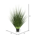 thumbnail image 3 of Vickerman 36" Artificial Potted Extra Full Green Grass., 3 of 4