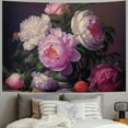 thumbnail image 2 of flowers, pink rose Tapestry Wall Hanging unique Style，Graphic Tapestries Home Wall Decor Art for Living Room Bedroom Apartment Farmhouse Dorm   Tapestry and wall decoration Home Wall Tapestry Art, 2 of 6