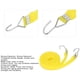 thumbnail image 4 of Cuerda Elástica Plana Ajustable Resistente Con Ganchos, Resistencia De 240 Libras, Para Transporte, Mudanzas, Seguridad De Mercancías En Automóviles, Motocicletas, Cuerda, 4 of 7