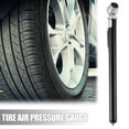 thumbnail image 2 of Unique Bargains 2pcs 10-100PSI Dual Head Truck Pen Tyre Tire Air Pressure Gauge Grip Air Gauge for Bike Car SUV Black, 2 of 6