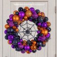 thumbnail image 1 of Adornos de bolas de Halloween Decoración de corona redonda para decoración de fiesta (estilo B) Tmvgtek Para estrenar, 1 of 6