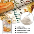 thumbnail image 2 of With God All Things are Possible Fall Large Decorative House Flag, Religious Autumn Pumpkin Sunflower Maple Leaves Yard Garden Outside Decor, Thanksgiving Inspirational Outdoor Decoration 28x40, 2 of 5