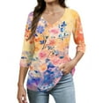 thumbnail image 2 of Shirts for Women Dressy Casual Xxl Purple Pink, 2 of 4