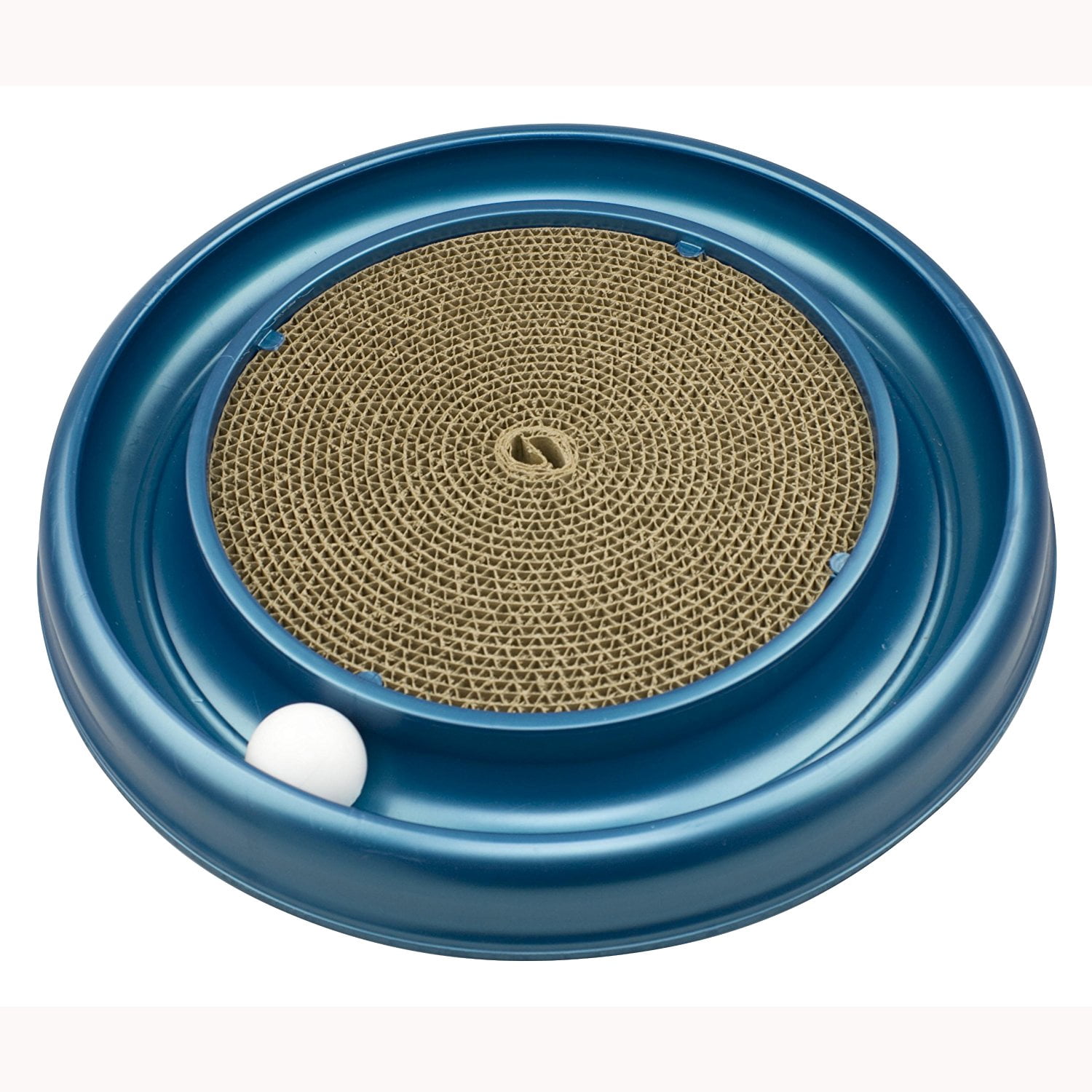 cat toy circle with ball inside